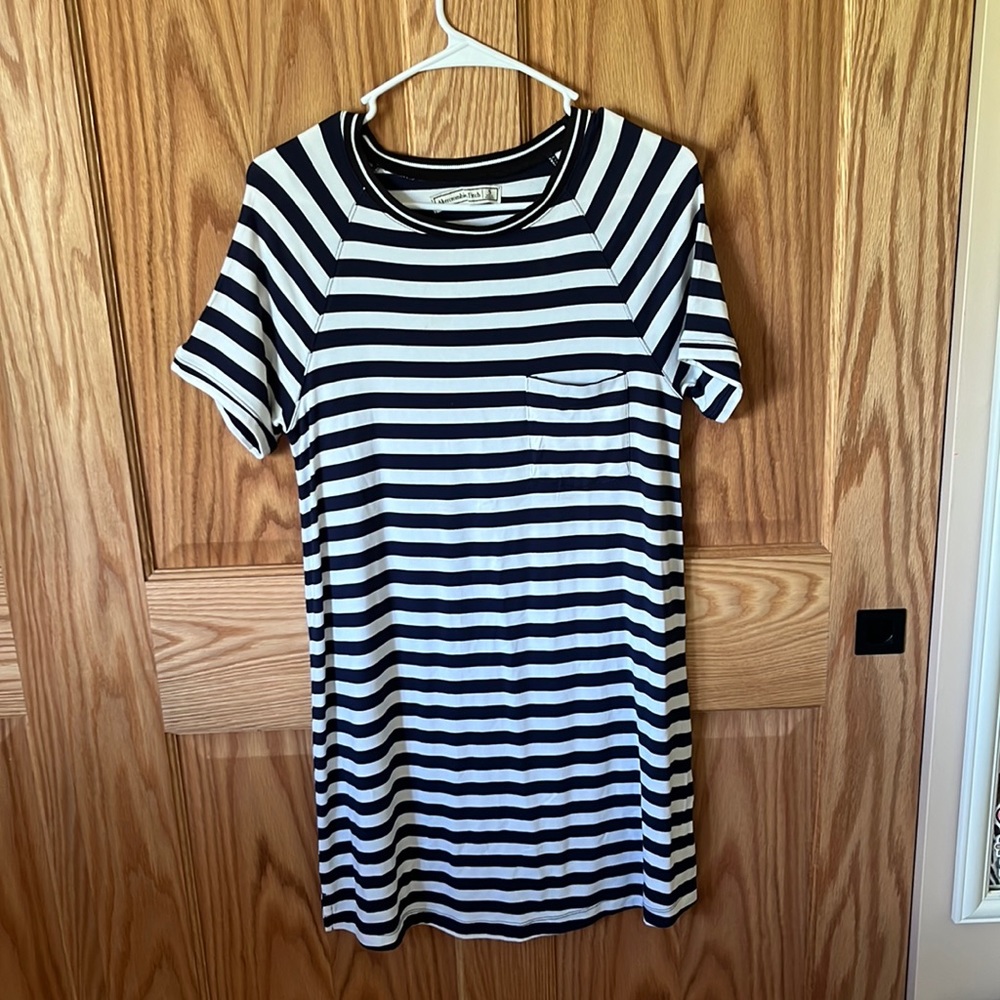 Abercrombie & Fitch Striped T-shirt Dress